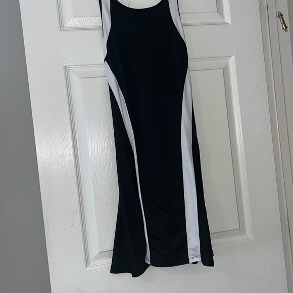 NWOT Tennis Dress Short Crew Neck High Waist Backless - Picture 8 of 9
